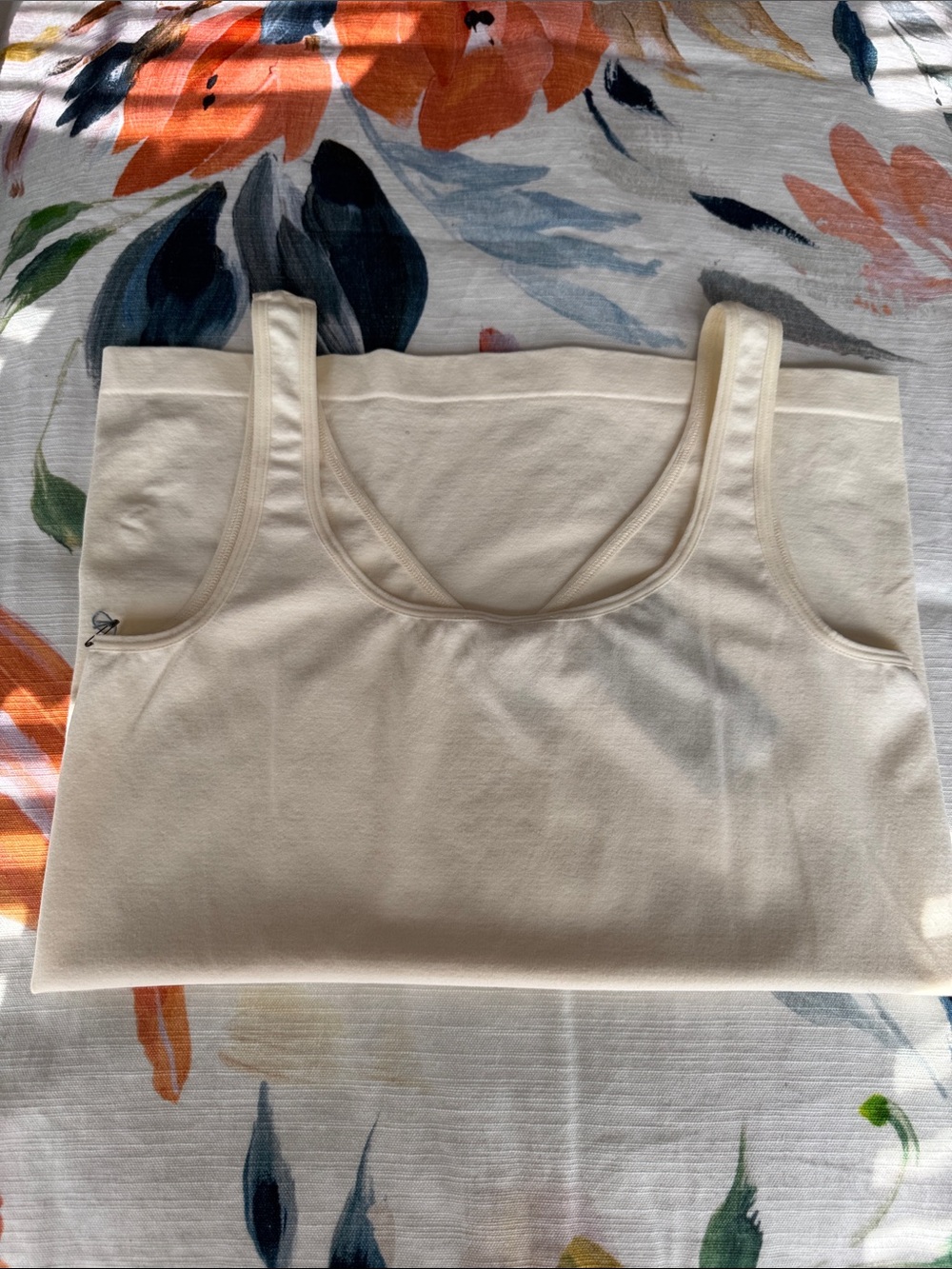 Eloise NWT by Anthropologie Convertible Tank Top - Ivory, Size M - Picture 3 of 5